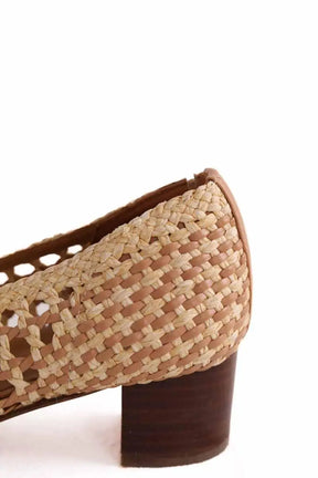 Ballerines Sézane Beige en Cuir