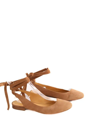 Ballerines Sézane Marron en Daim