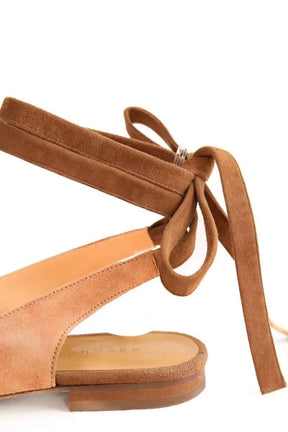 Ballerines Sézane Marron en Daim