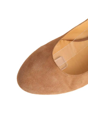 Ballerines Sézane Marron en Daim