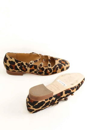 Ballerines Stella & Suzie Marron en Cuir