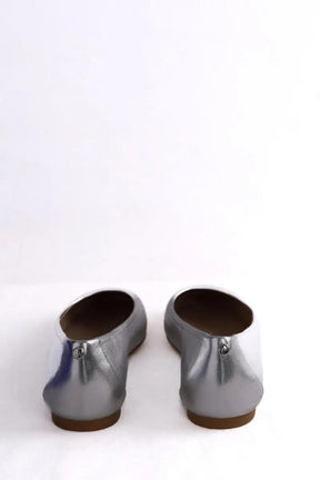 Ballerines Stuart Weitzman Argent en Cuir