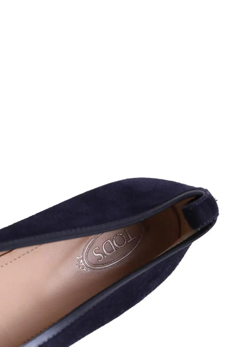 Ballerines Tod's Marine en Daim