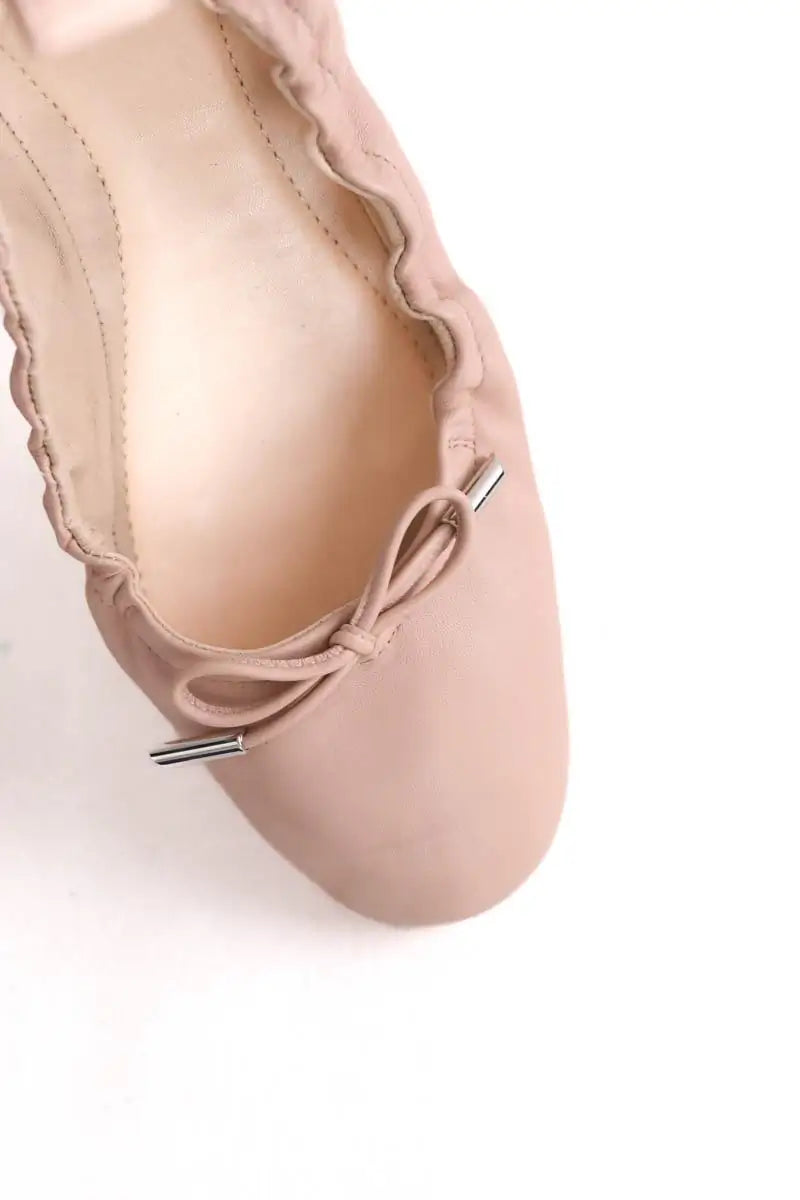 Ballerines Tod's Rose en Cuir