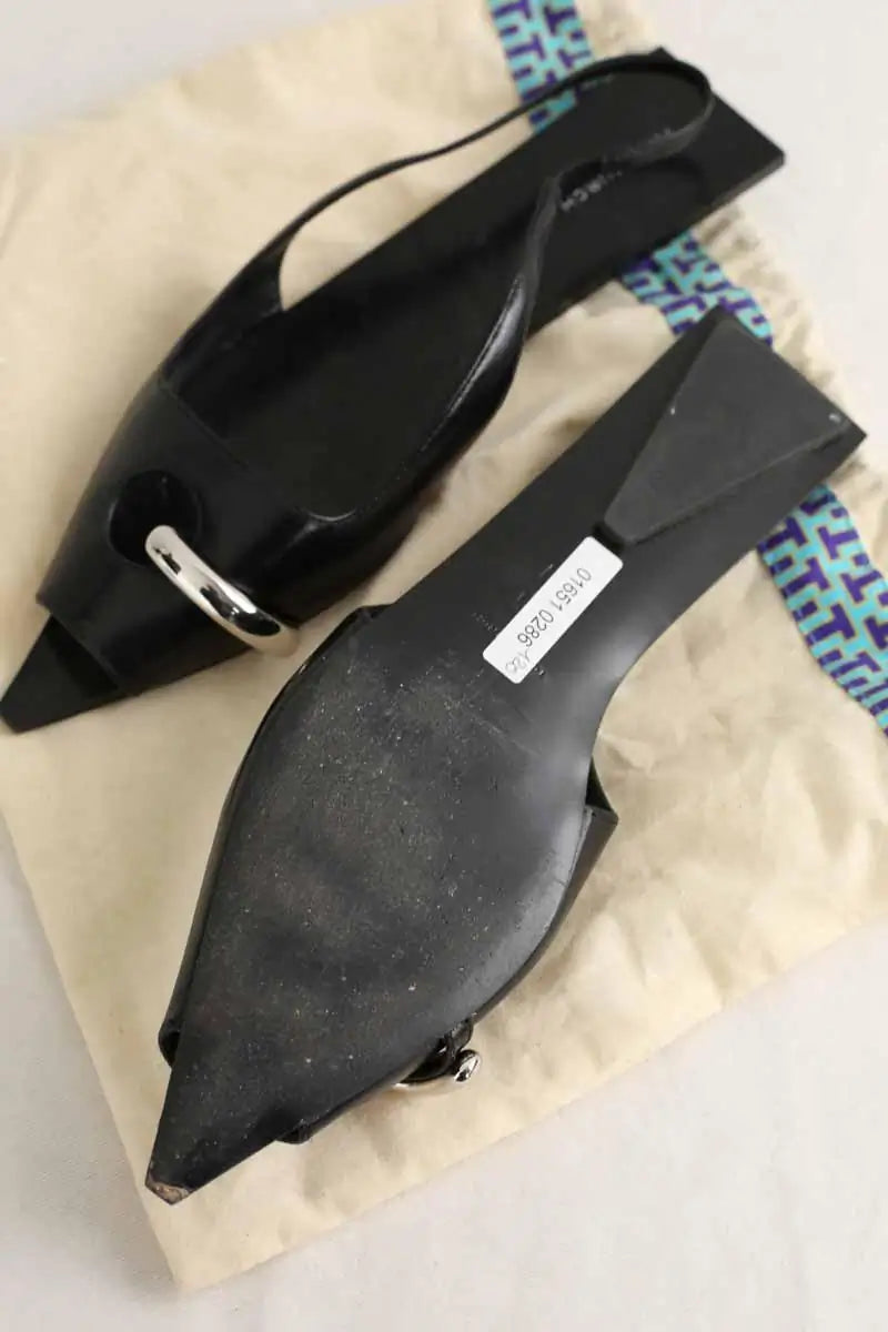 Ballerines Tory Burch Noir en Cuir
