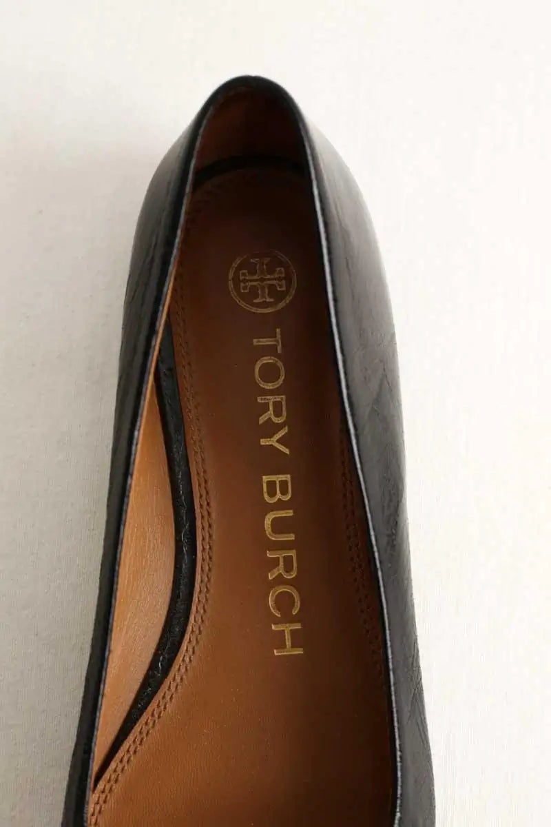 Ballerines Tory Burch Noir en Cuir