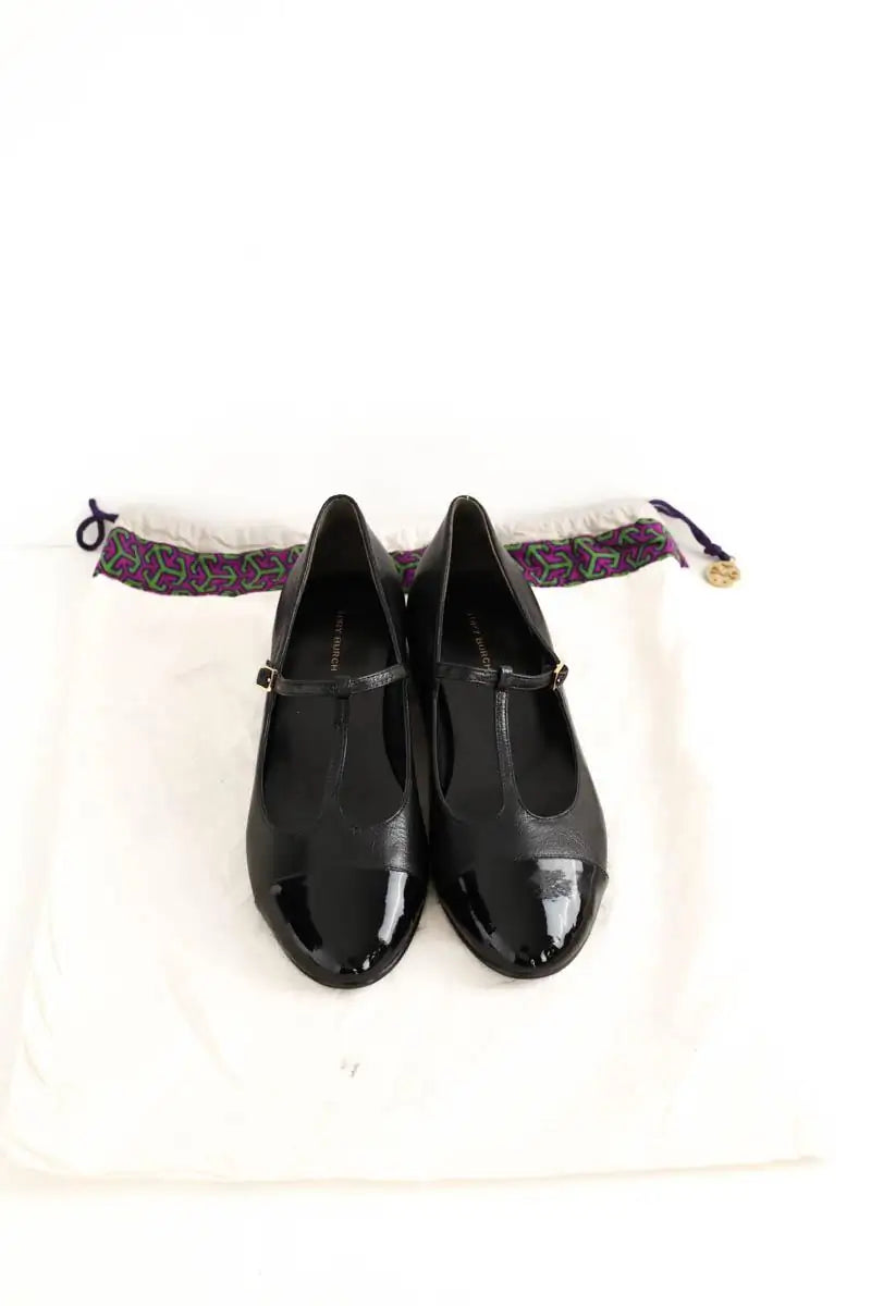 Ballerines Tory Burch Noir en Cuir