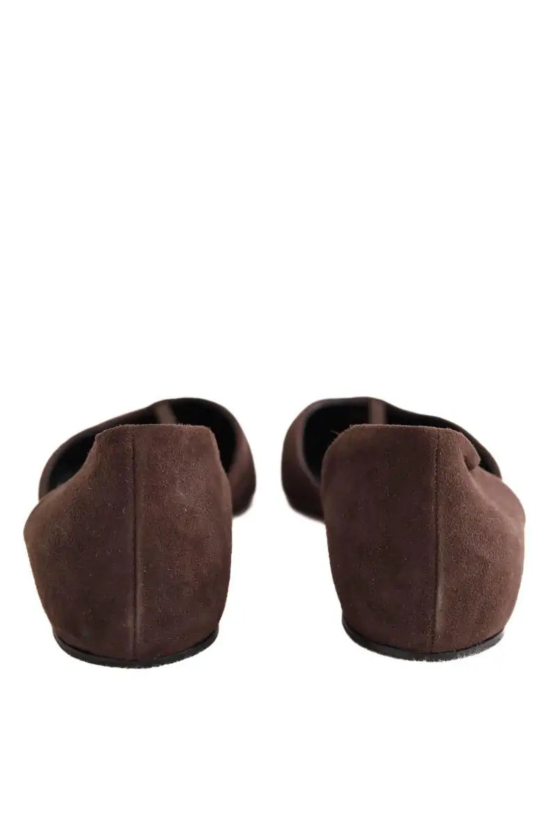 Ballerines Toteme Marine en Daim