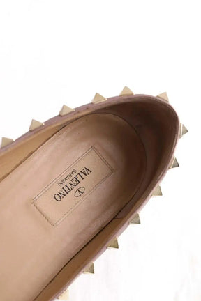 Ballerines Valentino Noir en Cuir verni