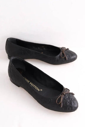 Ballerines Yves Saint Laurent Noir en Cuir