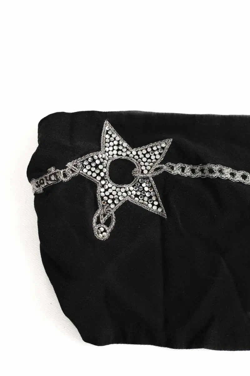 Bandeau en soie Dior Noir en Autres