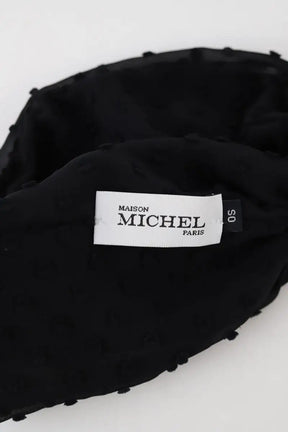 Bandeau Maison Michel Noir en Tissu