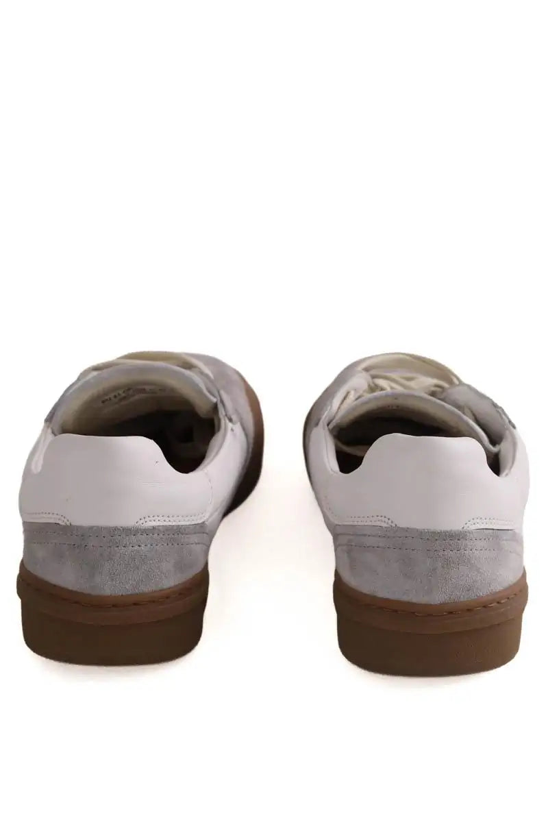 Baskets Acne Studios Ecru en Cuir