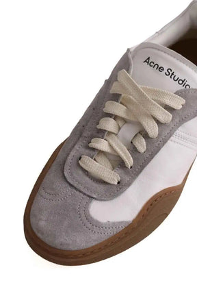 Baskets Acne Studios Ecru en Cuir