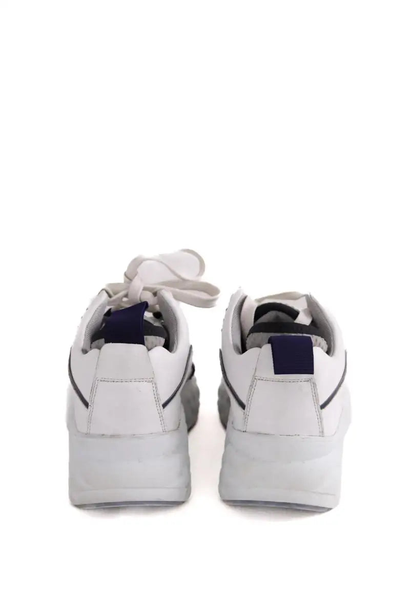 Baskets Acne Studios Manhattan Blanc en Cuir