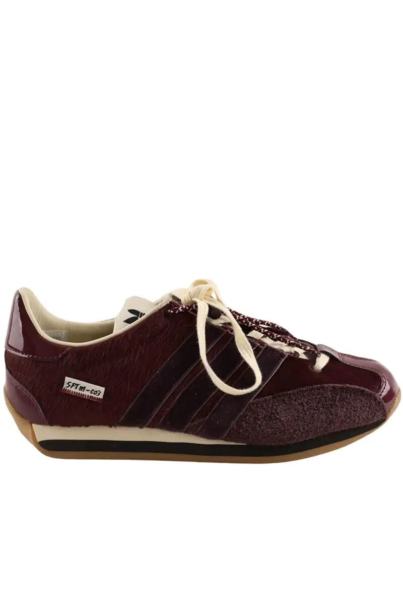 Baskets Adidas Adidas original X Song for the mute Bordeaux en Cuir, taille 38 - Seconde Main