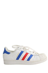 Baskets Adidas Blanc en Cuir, taille 35 - Seconde Main
