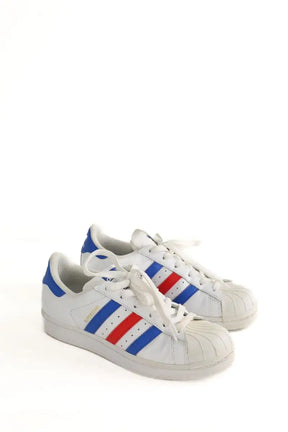 Baskets Adidas Blanc en Cuir