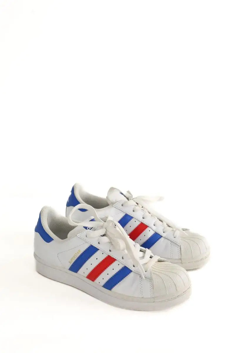 Baskets Adidas Blanc en Cuir
