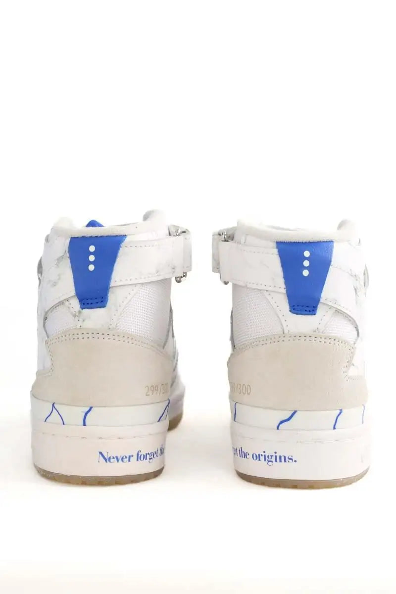 Baskets Adidas Blanc en Cuir