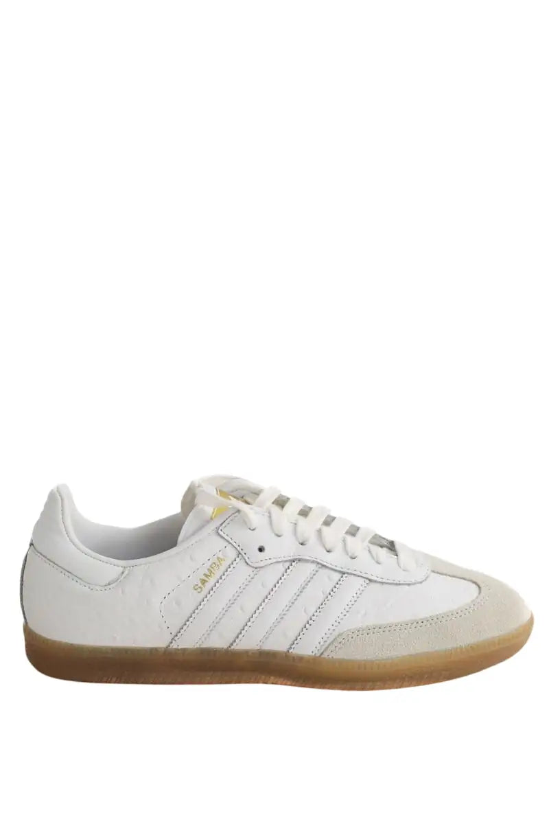 Baskets Adidas Blanc en Cuir, taille 40 - Seconde Main