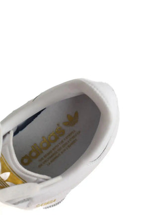 Baskets Adidas Blanc en Cuir