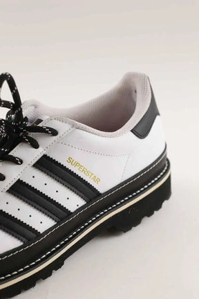 Baskets Adidas Blanc en Cuir