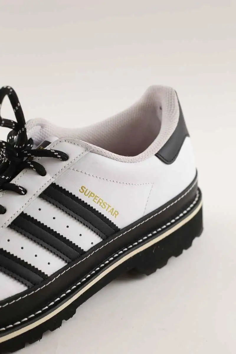 Baskets Adidas Blanc en Cuir