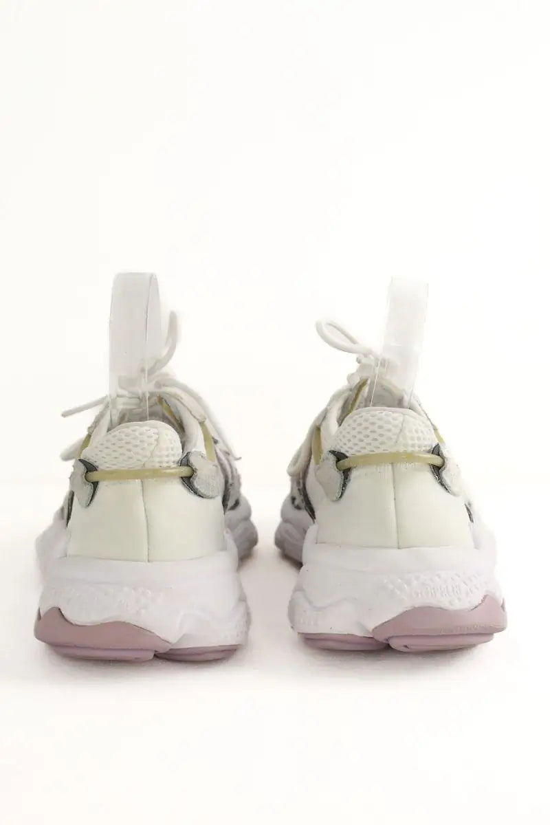 Baskets Adidas Blanc en Tissu