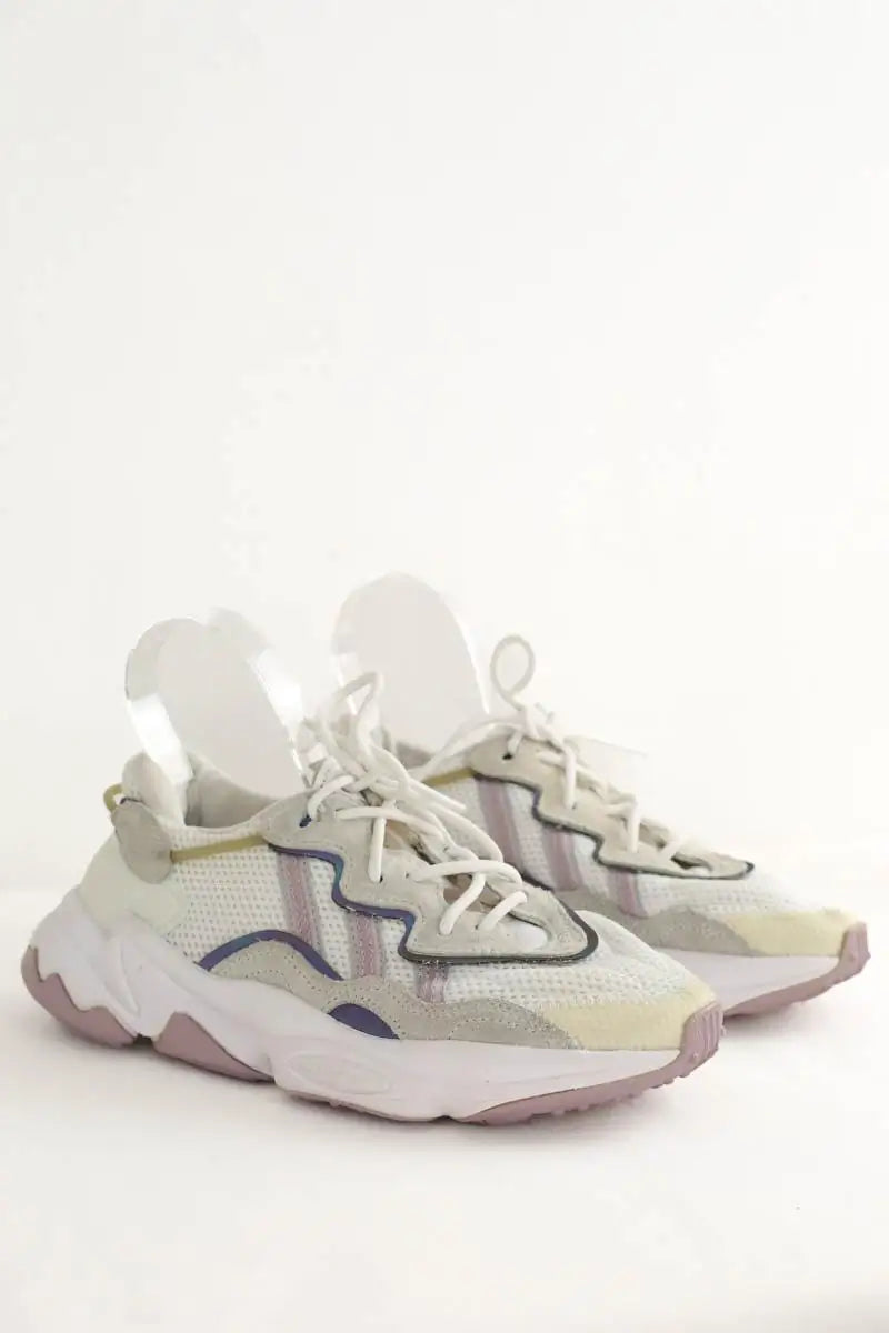 Baskets Adidas Blanc en Tissu