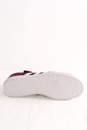 Baskets Adidas Gazelle Bordeaux en Daim