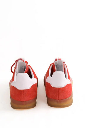 Baskets Adidas Gazelle Orange en Daim