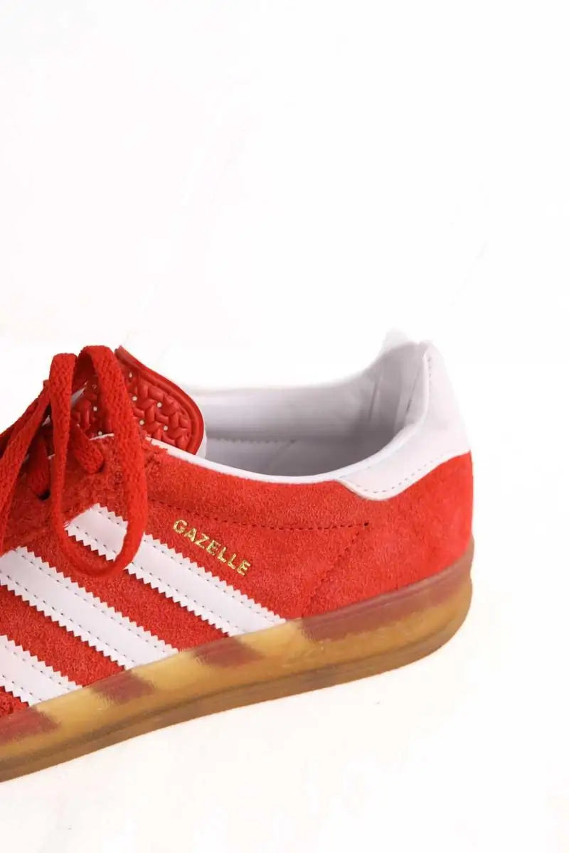 Baskets Adidas Gazelle Orange en Daim