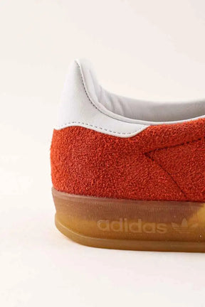 Baskets Adidas Gazelle Orange en Daim