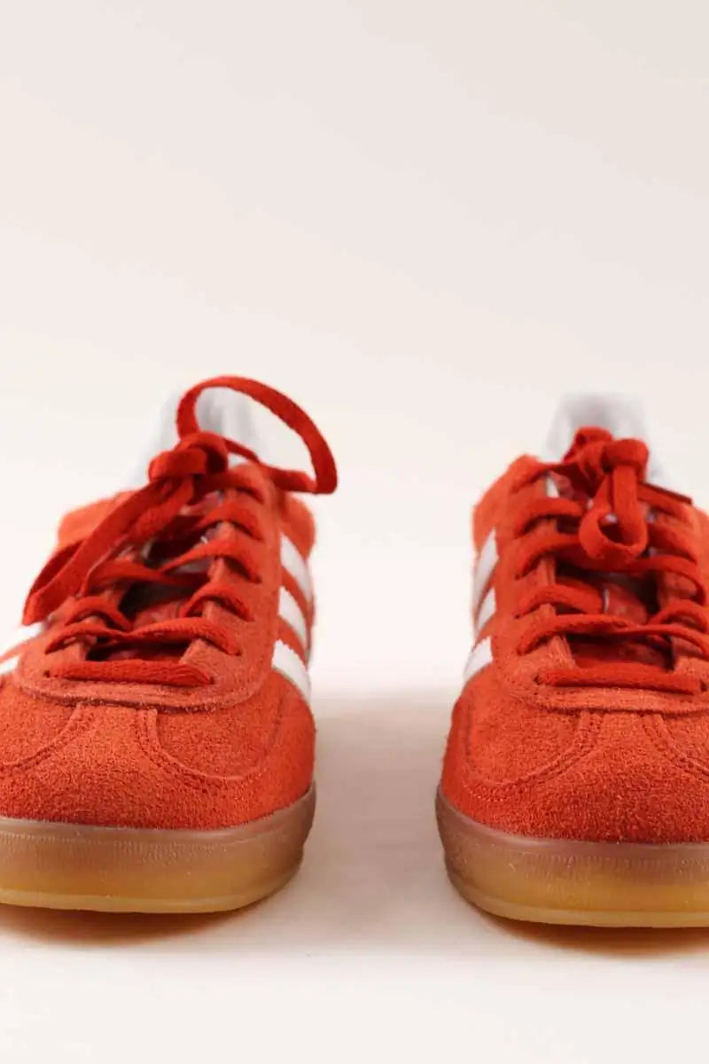 Baskets Adidas Gazelle Orange en Daim