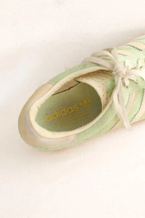Baskets Adidas Gazelle Vert en Daim