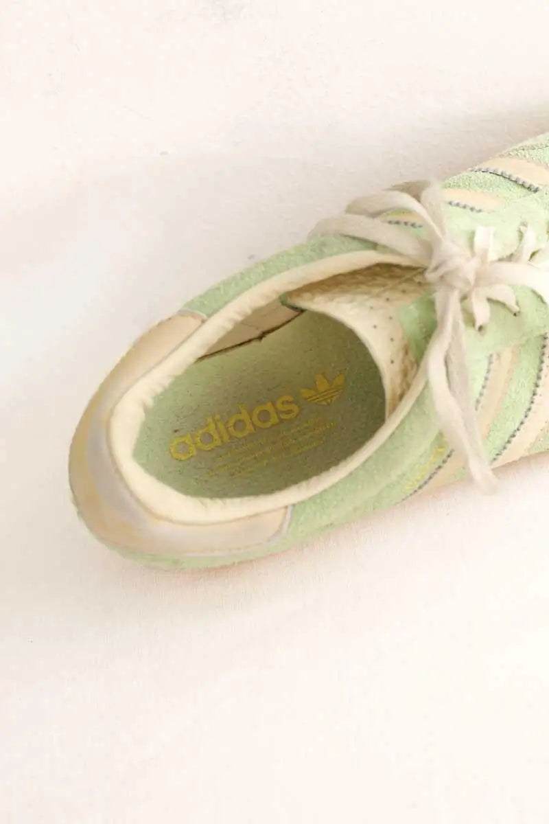 Baskets Adidas Gazelle Vert en Daim