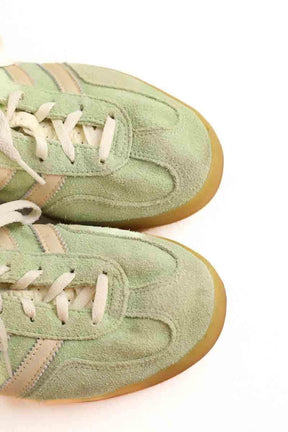 Baskets Adidas Gazelle Vert en Daim