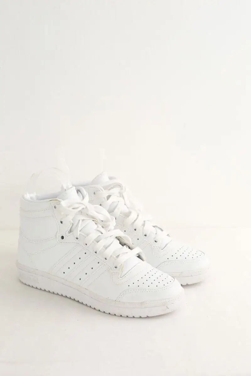 Baskets Adidas Top Ten Blanc en Cuir