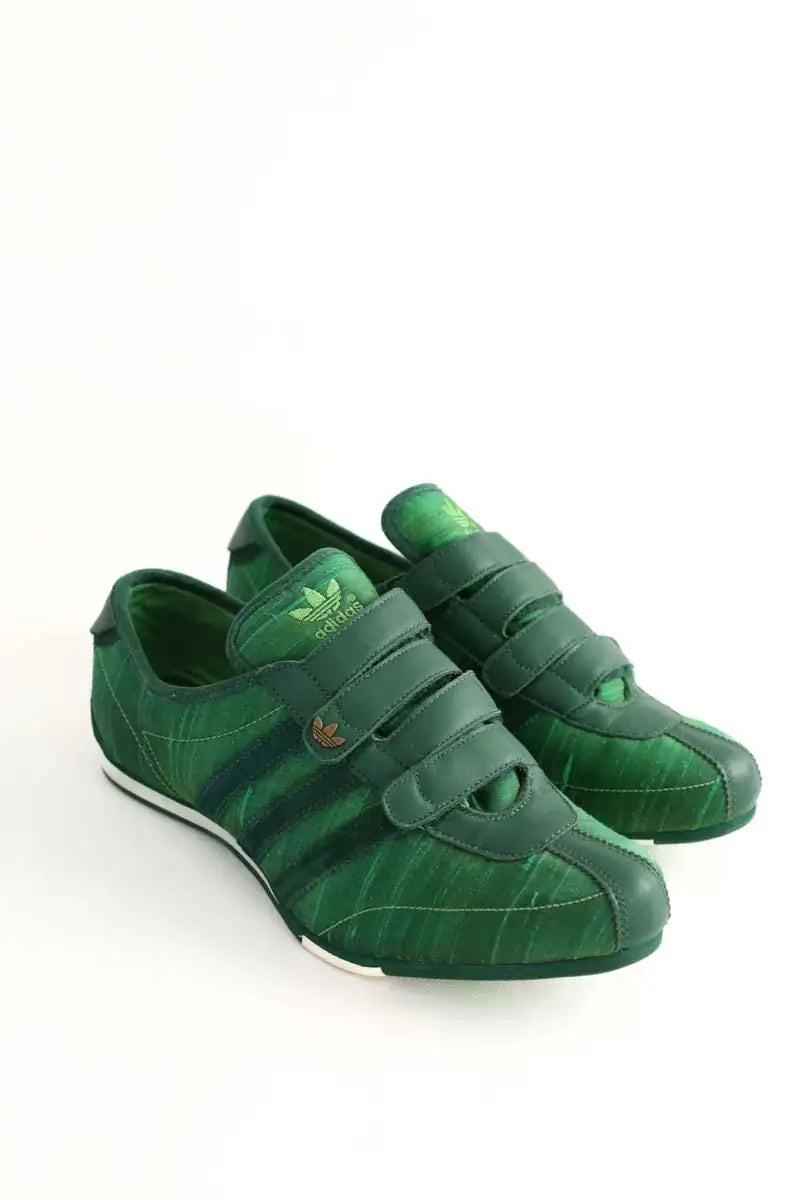 Baskets Adidas Vert en Tissu