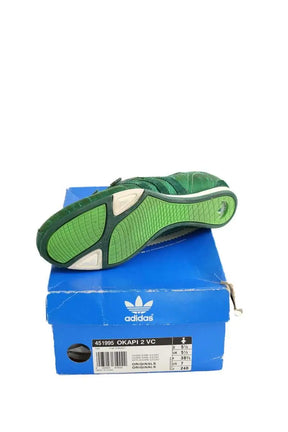 Baskets Adidas Vert en Tissu