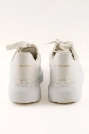 Baskets Alexander McQueen Blanc en Cuir