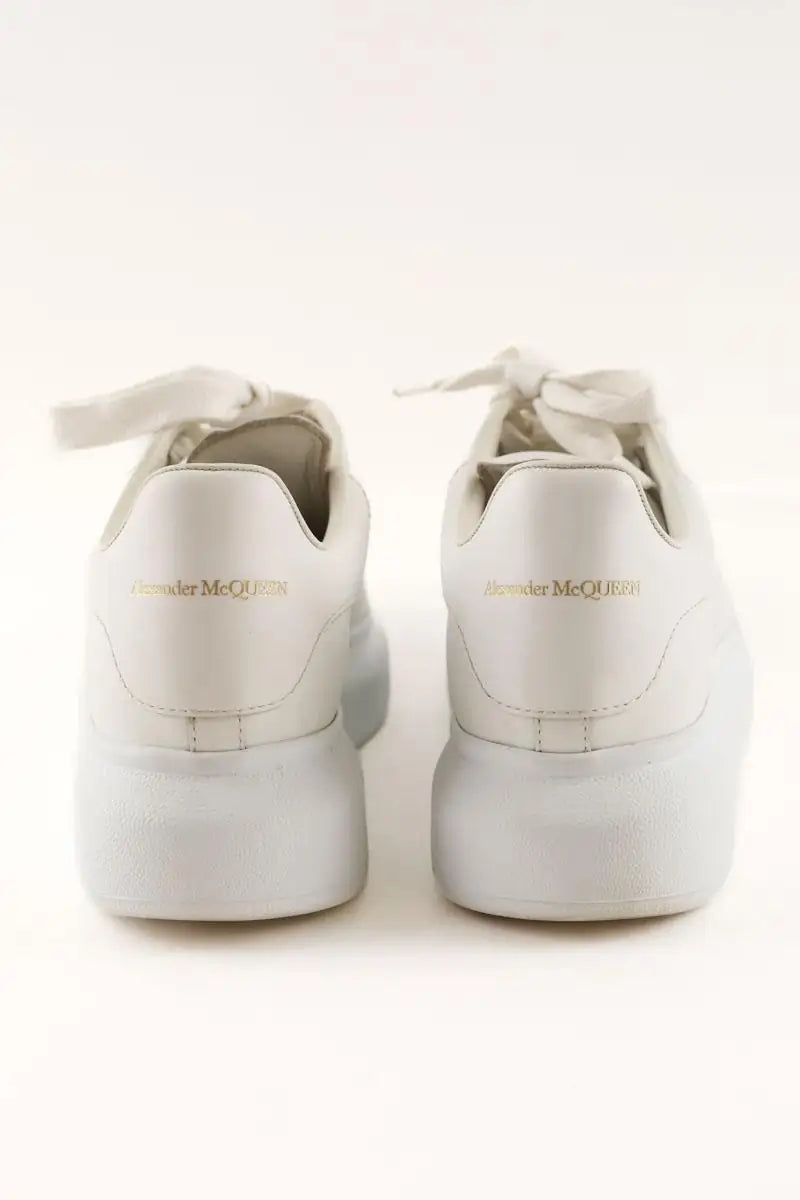 Baskets Alexander McQueen Blanc en Cuir
