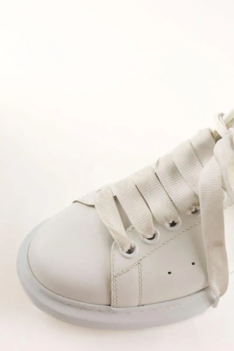 Baskets Alexander McQueen Blanc en Cuir