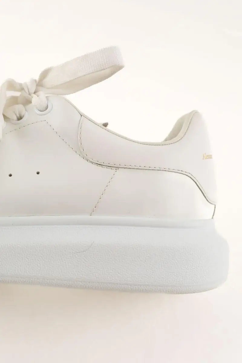 Baskets Alexander McQueen Blanc en Cuir