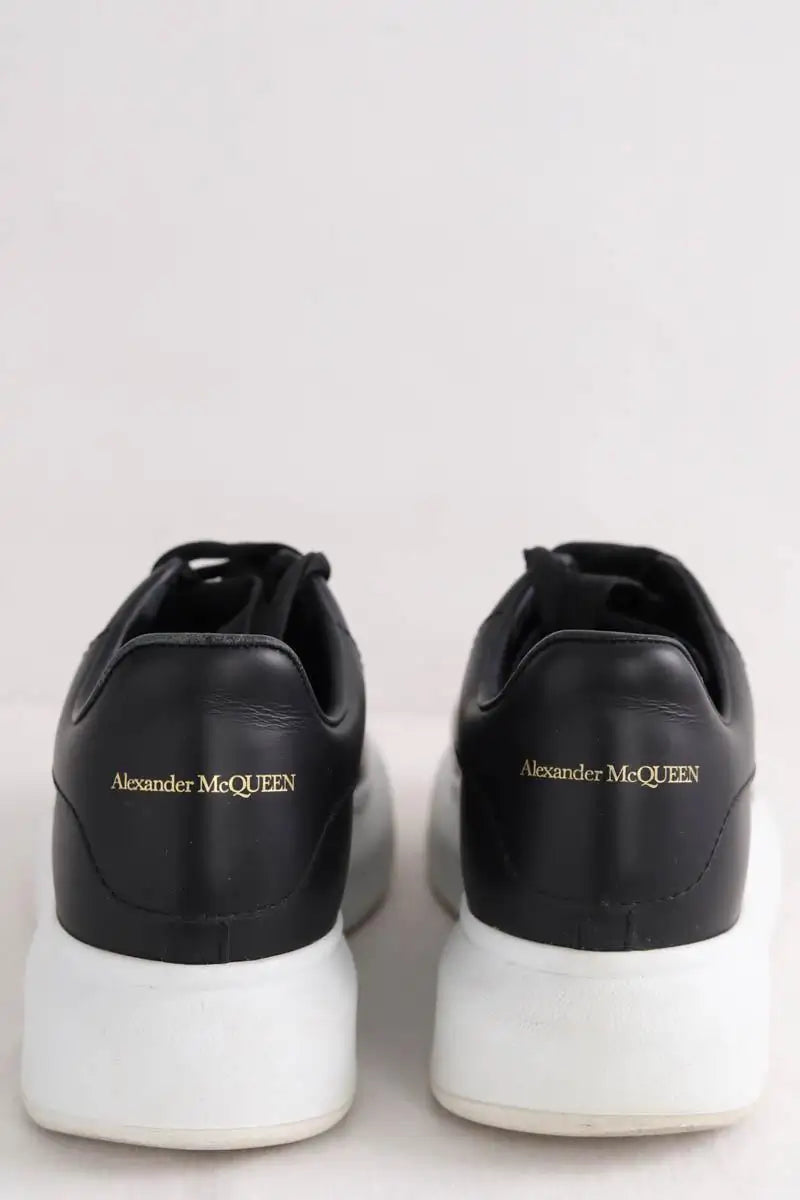 Baskets Alexander McQueen Oversized Sneakers  Noir en Cuir