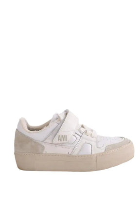 Baskets Ami Blanc en Caoutchouc, taille 36 - Seconde Main