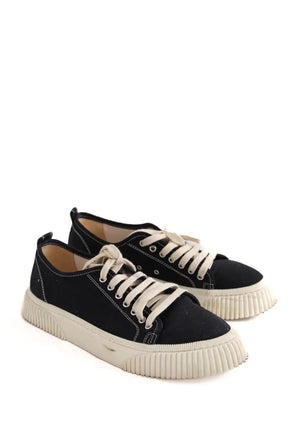 Baskets Ami Noir en Tissu