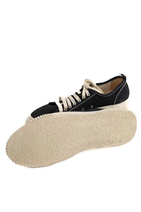 Baskets Ami Noir en Tissu