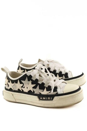 Baskets Amiri Blanc en Cuir